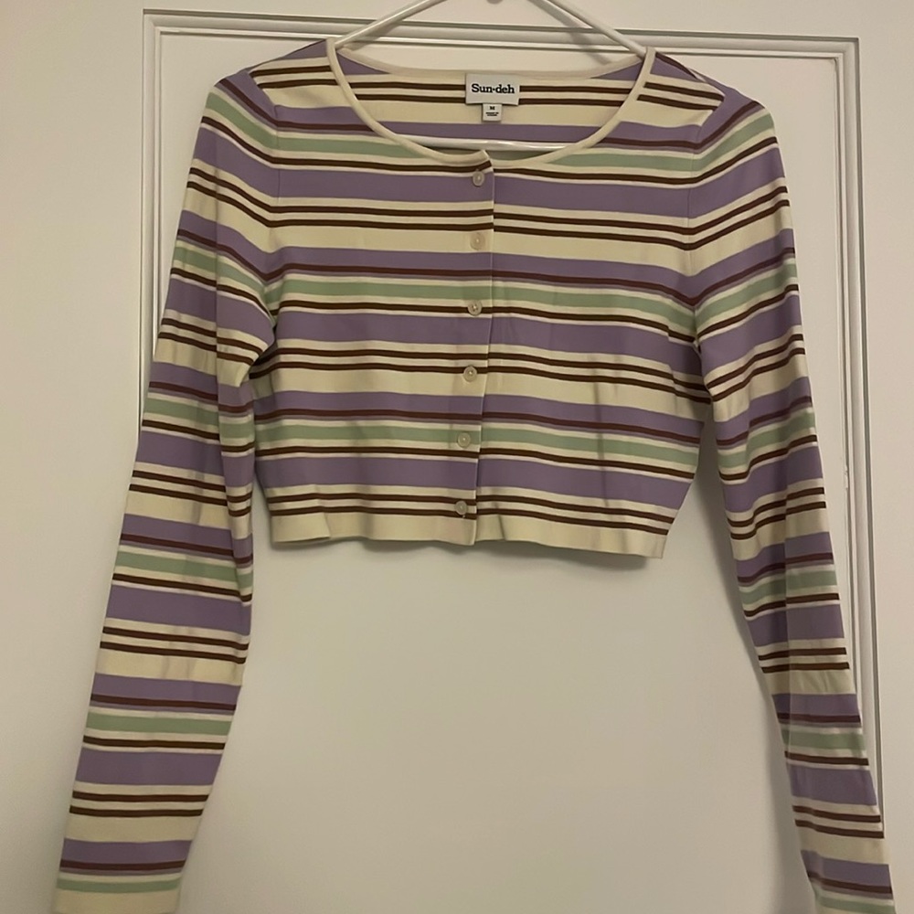 Cropped cardigan from Aritzia